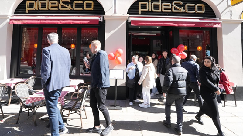 Pide&Co, Londra’da Hizmete Girdi