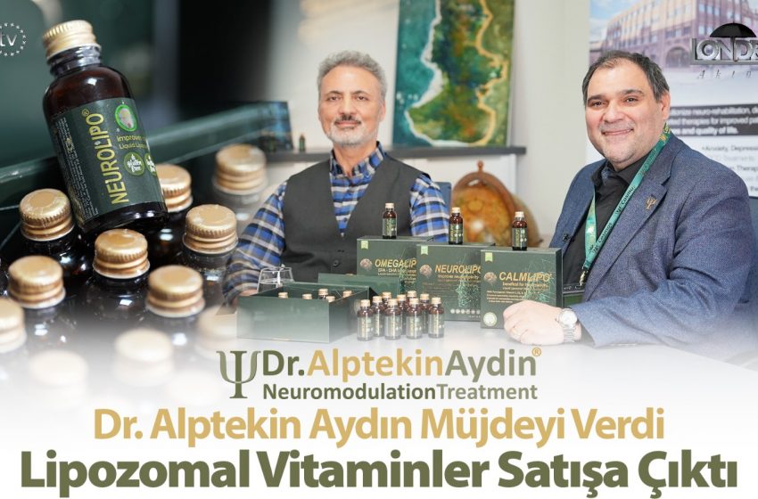 Dr. Alptekin Aydın müjdeyi verdi… Lipozomal vitaminler satışa çıktı…