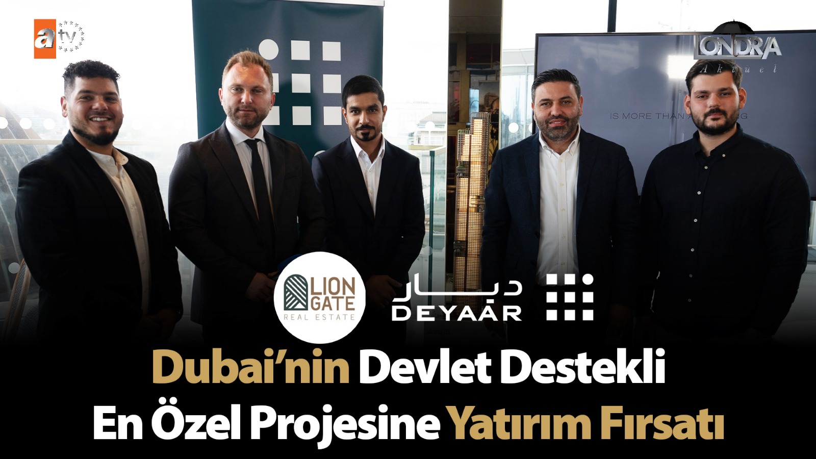Dubai’nin devlet destekli en özel projesine yatırım fırsatı…