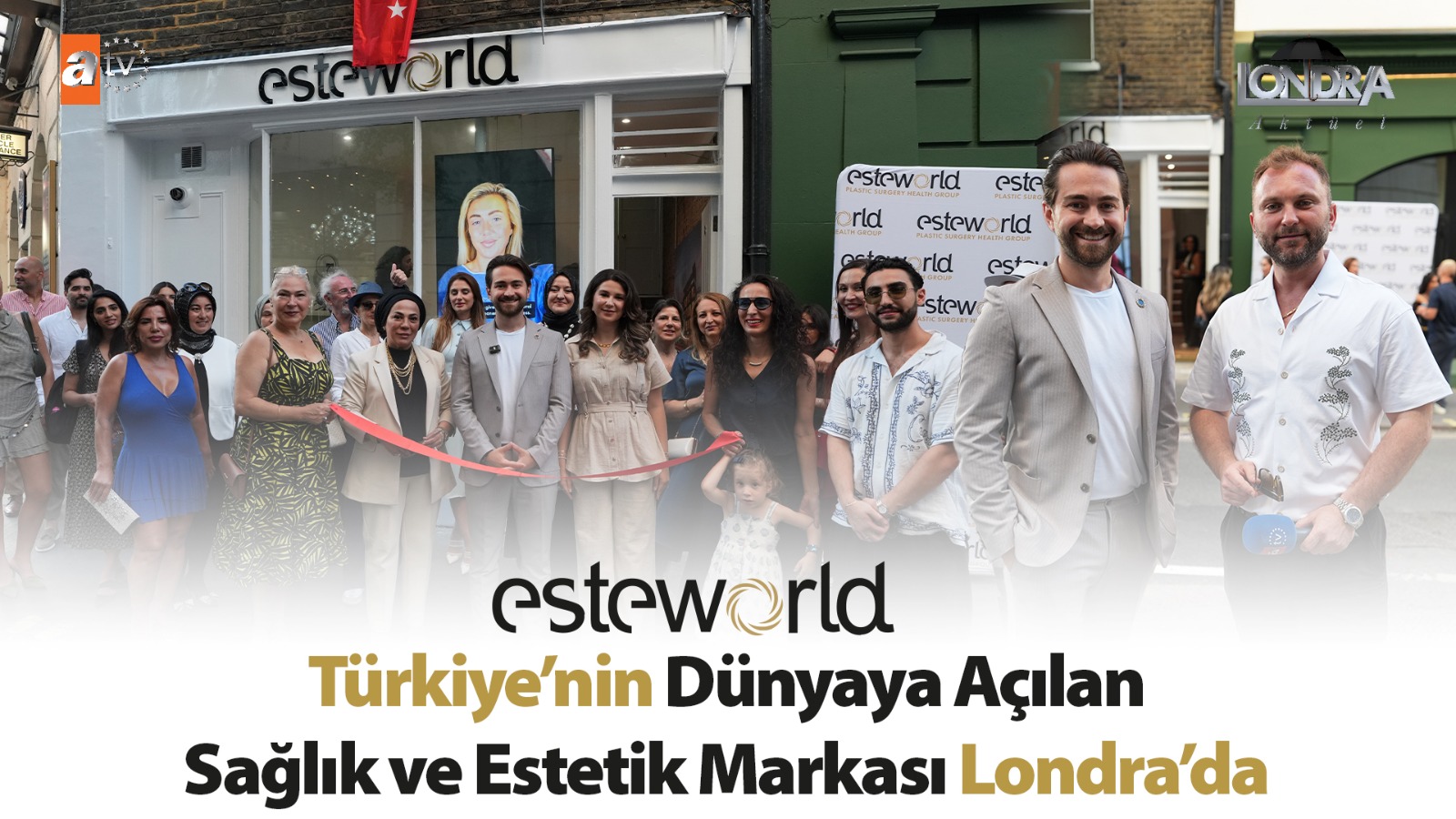 Türkiye’nin dünyaya açılan sağlık ve estetik markası Londra’da…