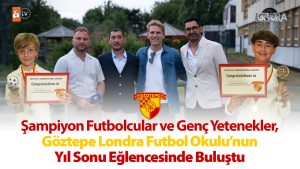 Göztepe Londra Futbol Okulu’nun yıl sonu eğlencesi