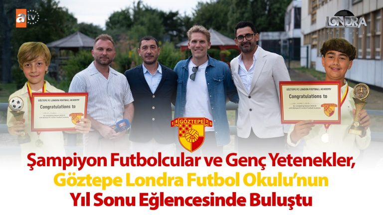 Göztepe Londra Futbol Okulu’nun yıl sonu eğlencesi