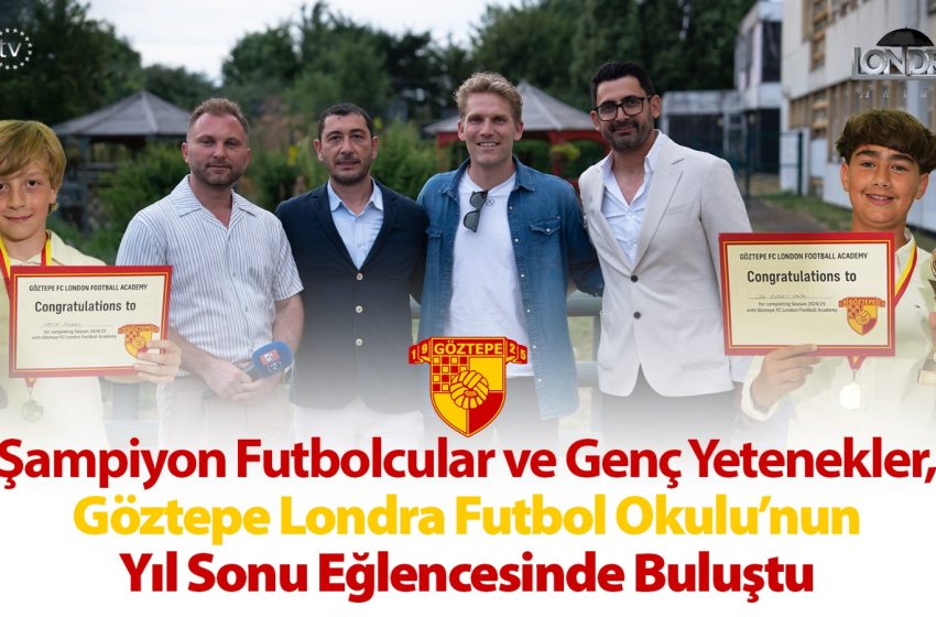 Göztepe Londra Futbol Okulu’nun yıl sonu eğlencesi