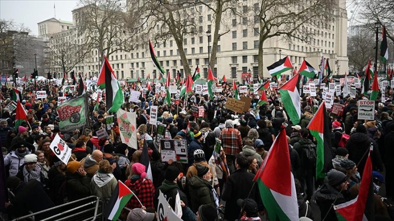 Londra’da Filistin Eylemi Yasağına Karşı Bin Kişilik Protesto Hedefleniyor