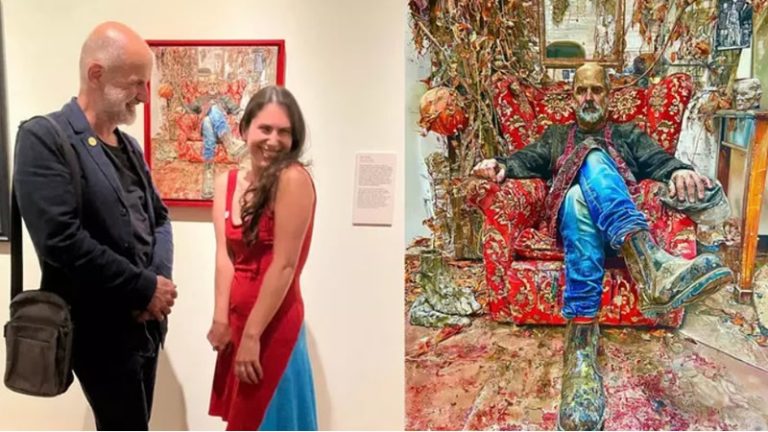 Genç Türk Sanatçı Dide’nin Eseri Londra’da National Portrait Gallery’de Sergileniyor