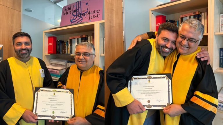 MÜSİAD UK Yöneticisi İdris Demirhan Doktora Unvanını Aldı