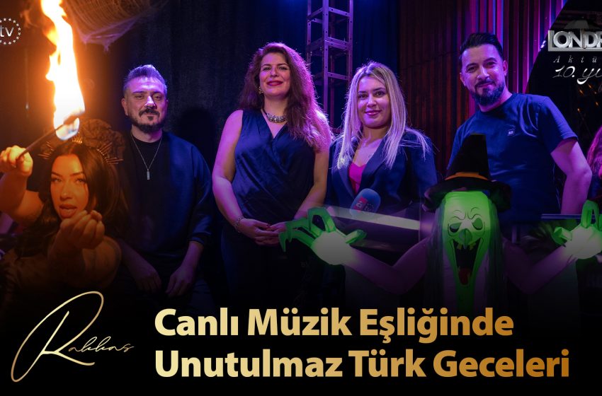 Canlı müzik eşliğinde unutulmaz Türk geceleri…