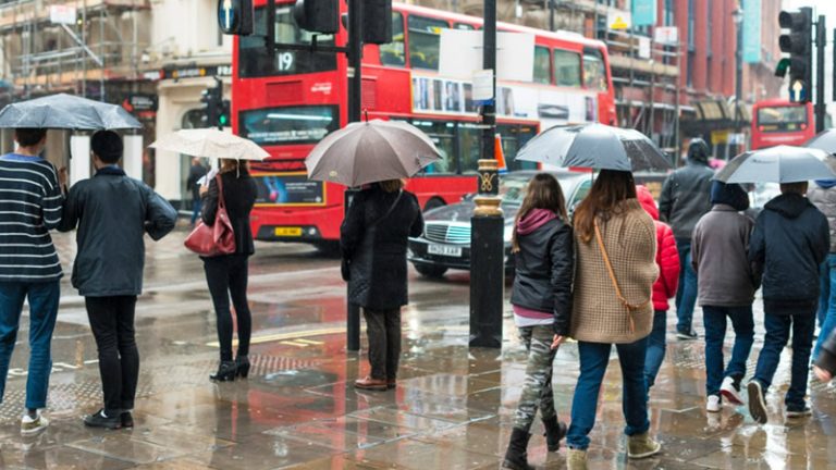 Londra’da 5 Gün Boyunca Yağmur Yağacak