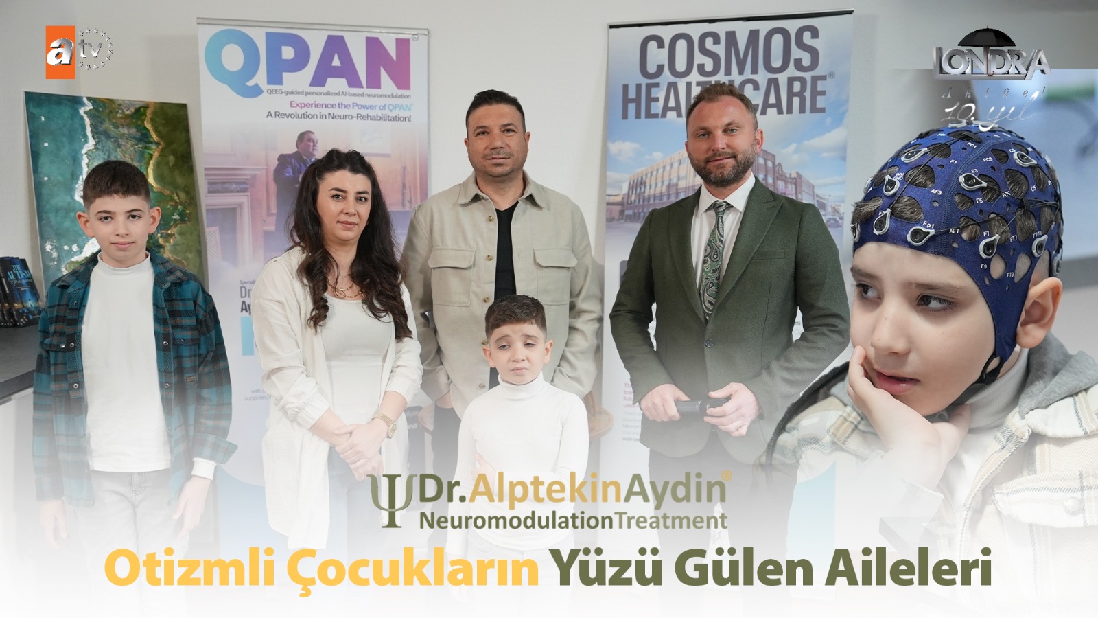Otizmli çocukların yüzü gülen aileleri…