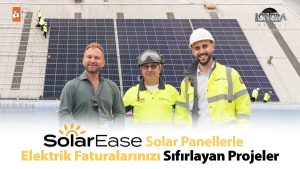 Solar panellerle elektrik faturalarınızı sıfırlayan projeler…