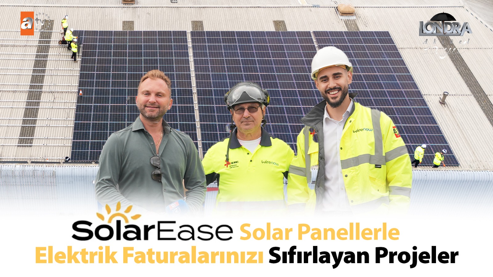 Solar panellerle elektrik faturalarınızı sıfırlayan projeler…