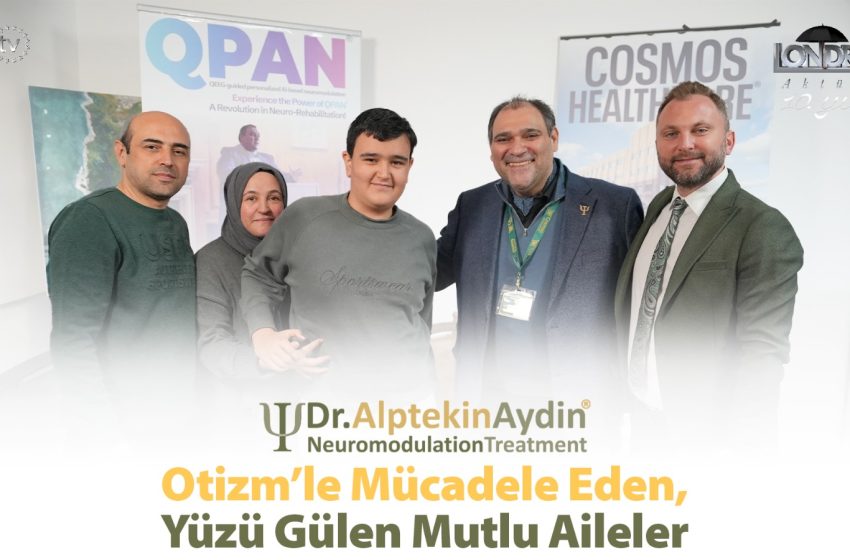 Otizm’le mücadele eden, yüzü gülen mutlu aileler…