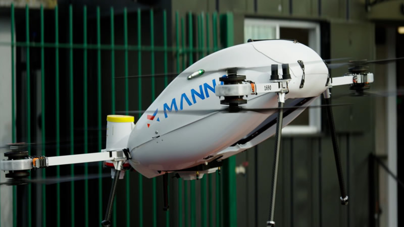 İngiltere’de Drone ile Gıda Teslimatı Başladı