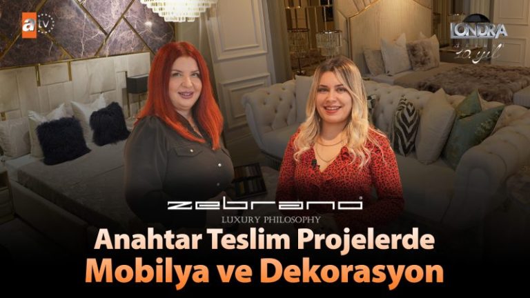Anahtar teslim projelerde mobilya ve dekorasyon…