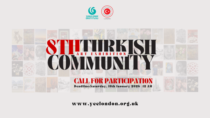 Londra’da 8. Türk Toplumu Sanat Sergisi İçin Başvurular Başladı