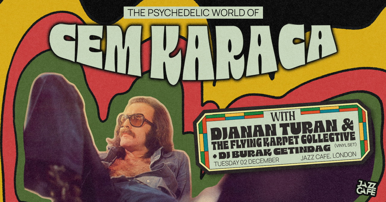 Cem Karaca Londra’da Anılıyor: Jazz Cafe’de  Saygı Gecesi