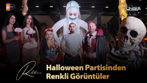 Halloween partisinden renkli görüntüler…