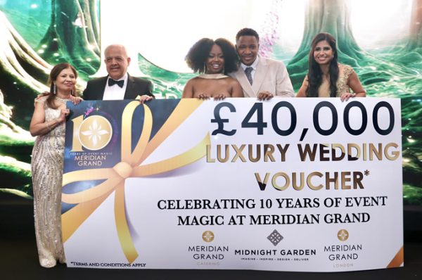 Meridian Grand’ın 10. Yıl Galasında Büyülü Gece ve 40.000 Sterlinlik Düğün Hediyesi