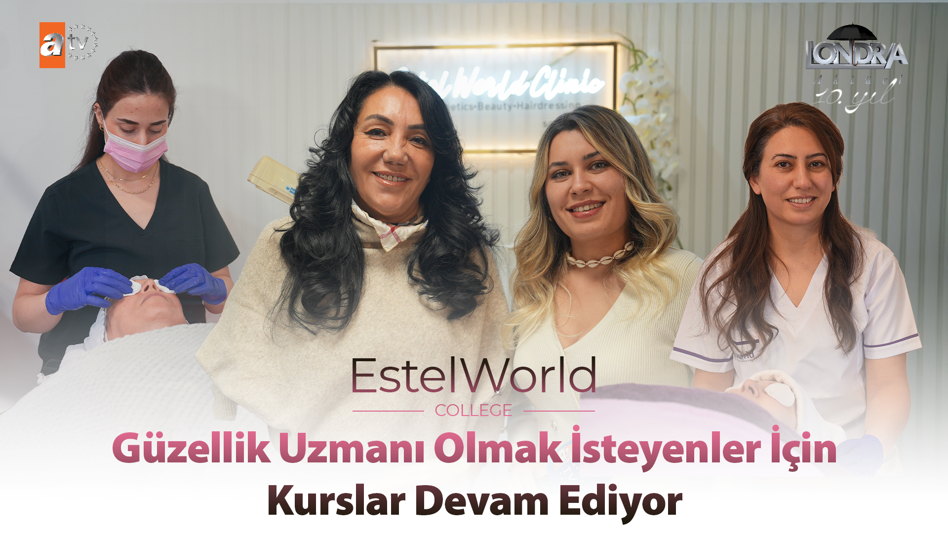 Güzellik uzmanı olmak isteyenler için kurslar devam ediyor…