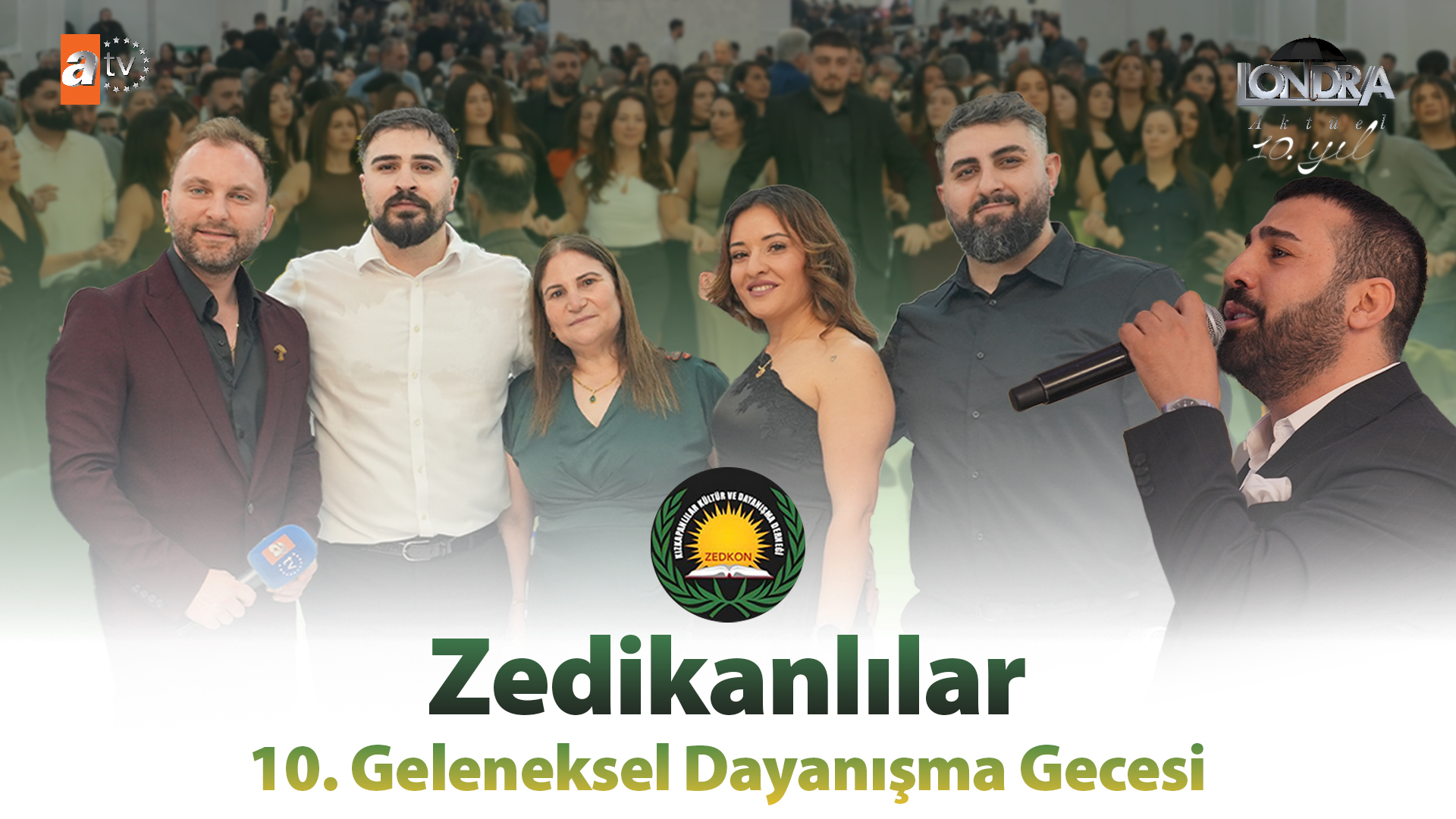 Zedikanlılar Derneği’nin 10. Geleneksel Dayanışma Gecesi’