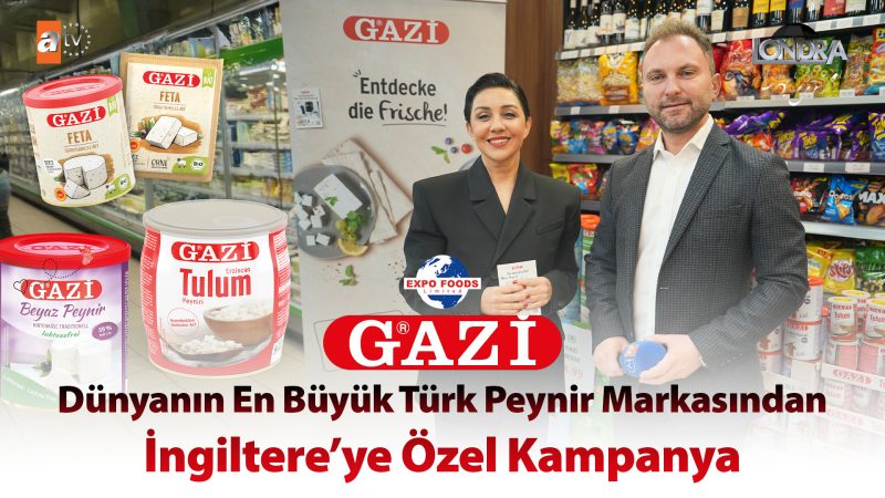 Dünyanın en büyük Türk peynir markasından İngiltere’ye özel kampanya…