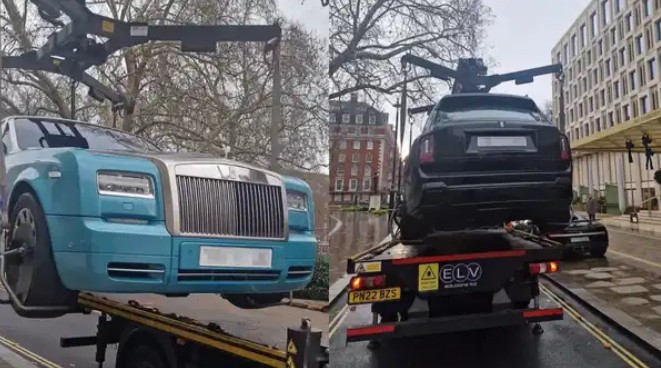 Mayfair’de Kaldırımı İşgal Eden Lüks Araçlara Belediye Müdahalesi