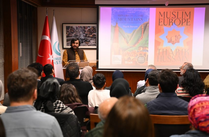  Tharik Hussain Londra’da “Müslüman Avrupa”yı anlattı
