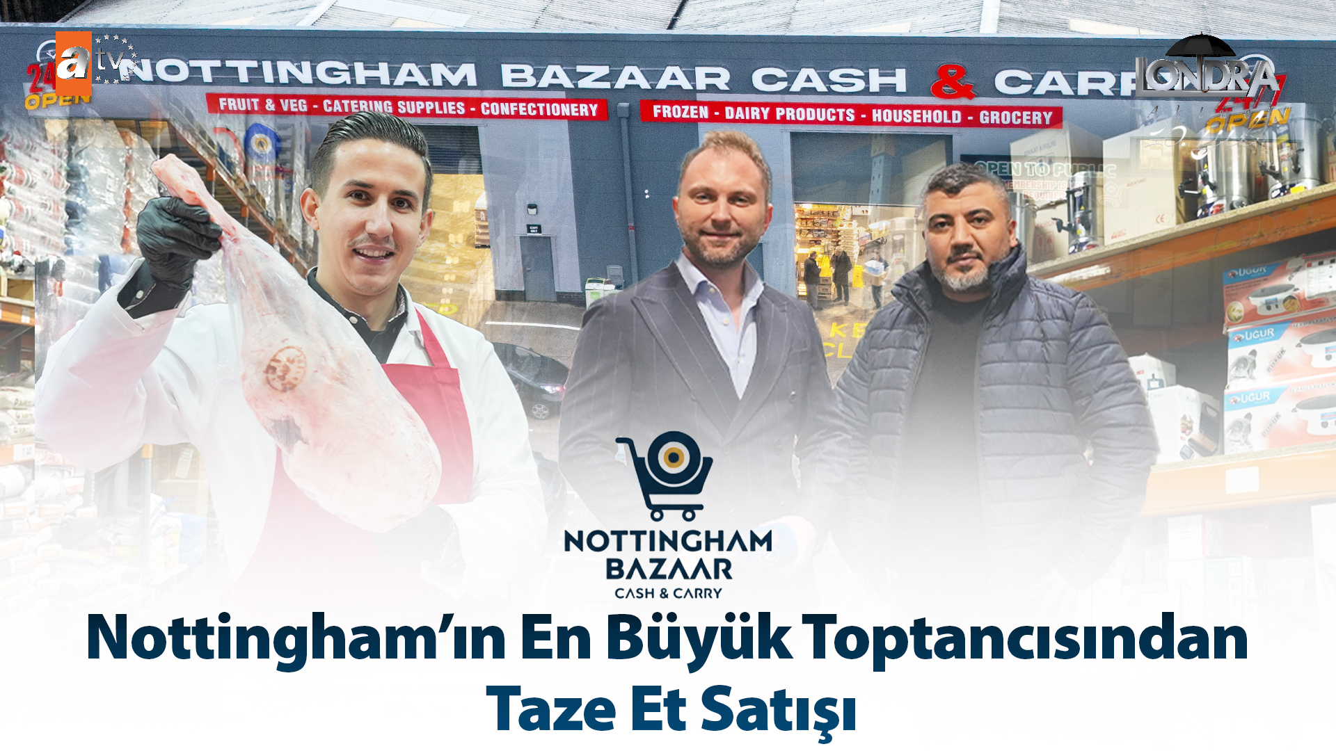 Nottingham’ın en büyük toptancısında taze et satışı…