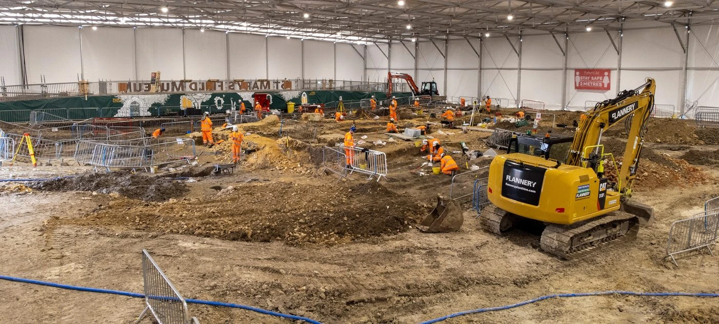 HS2 Güzergahından Çıkan Binlerce Yıllık Hazineler Gizli Depoya Kaldırıldı