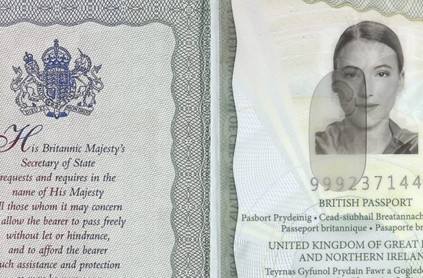  Yeni Birleşik Krallık Pasaportu Kullanıma Girdi