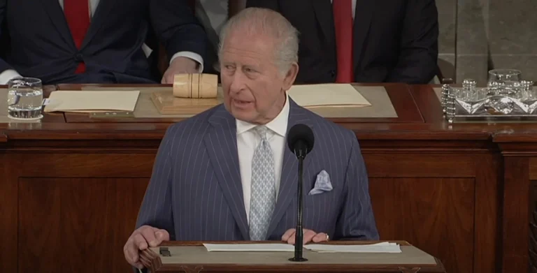 Kral Charles’tan ABD Kongresi’nde tarihi konuşma