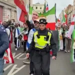 Londra’da aynı gün iki dev gösteri: Aşırı sağ yürüyüşü ve Filistin’e destek mitingi