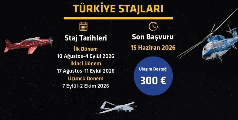 YTB’den Yurt Dışındaki Gençlere Türkiye’de Savunma Sanayiinde Staj Fırsatı