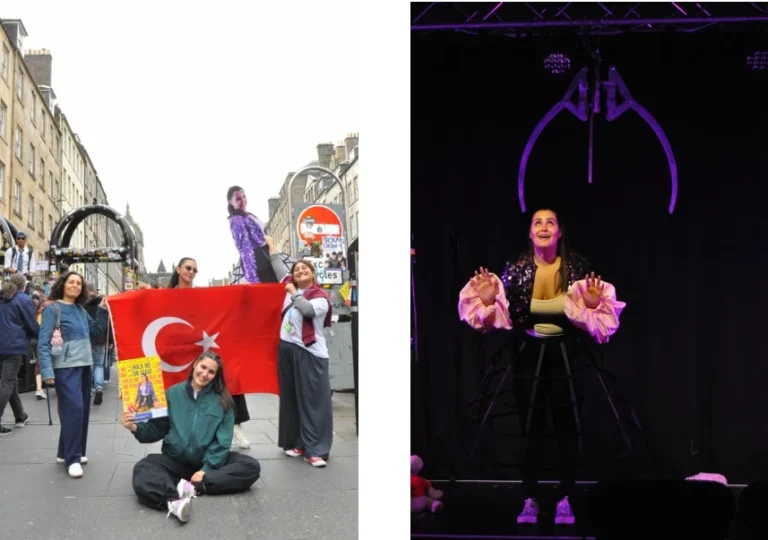 Türkiye’den çıkan “3.2.1. Hold Me On Stage” dünya prömiyerini Edinburgh’da yaptı
