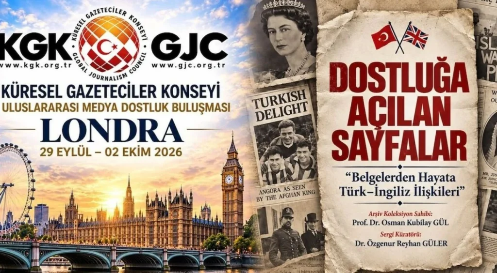Londra’da Türk-İngiliz dostluğu için önemli buluşma: KGK’dan sergi ve uluslararası ödül töreni